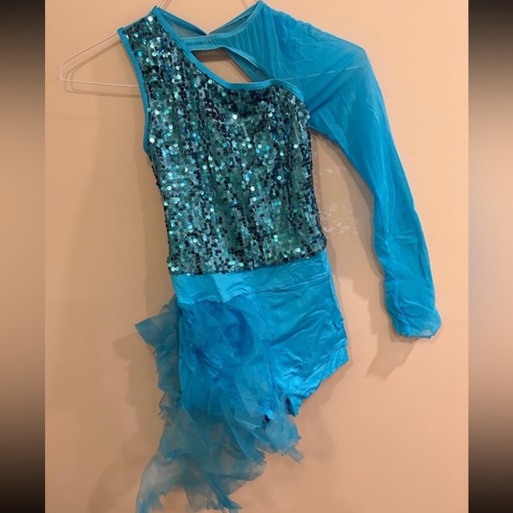 Dance Costume - Turquoise